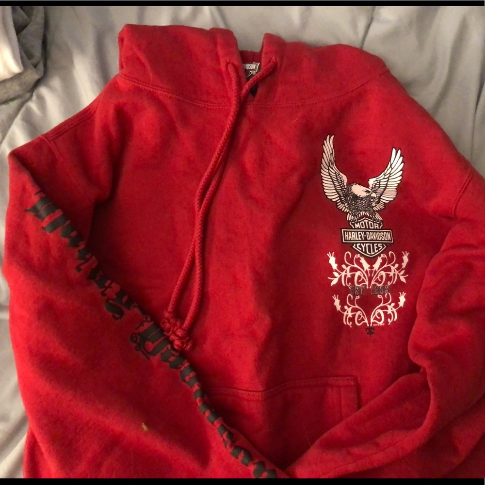 vintage harley davidson sweatshirt